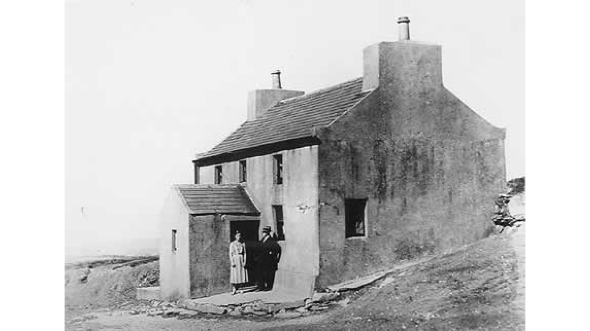 photo of the Iriving family's farmhouse